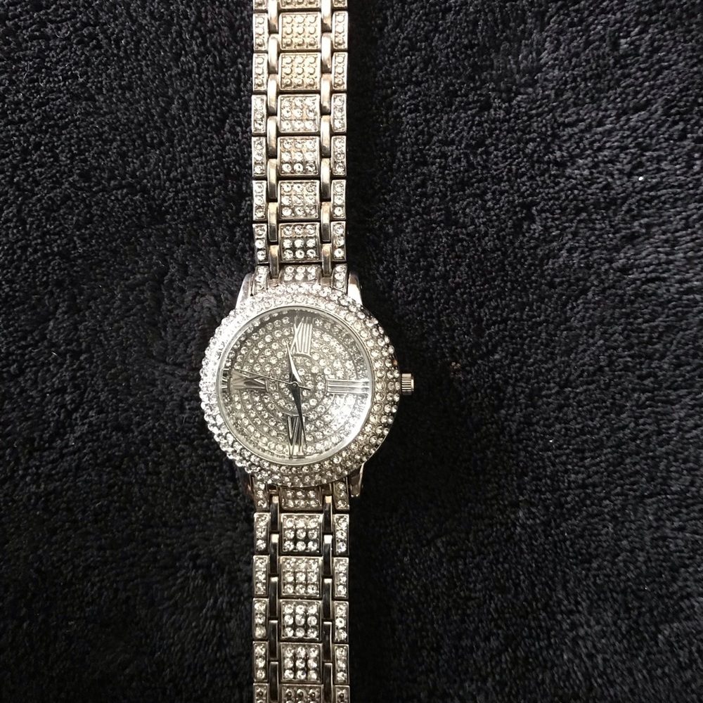 AK bling watch womens